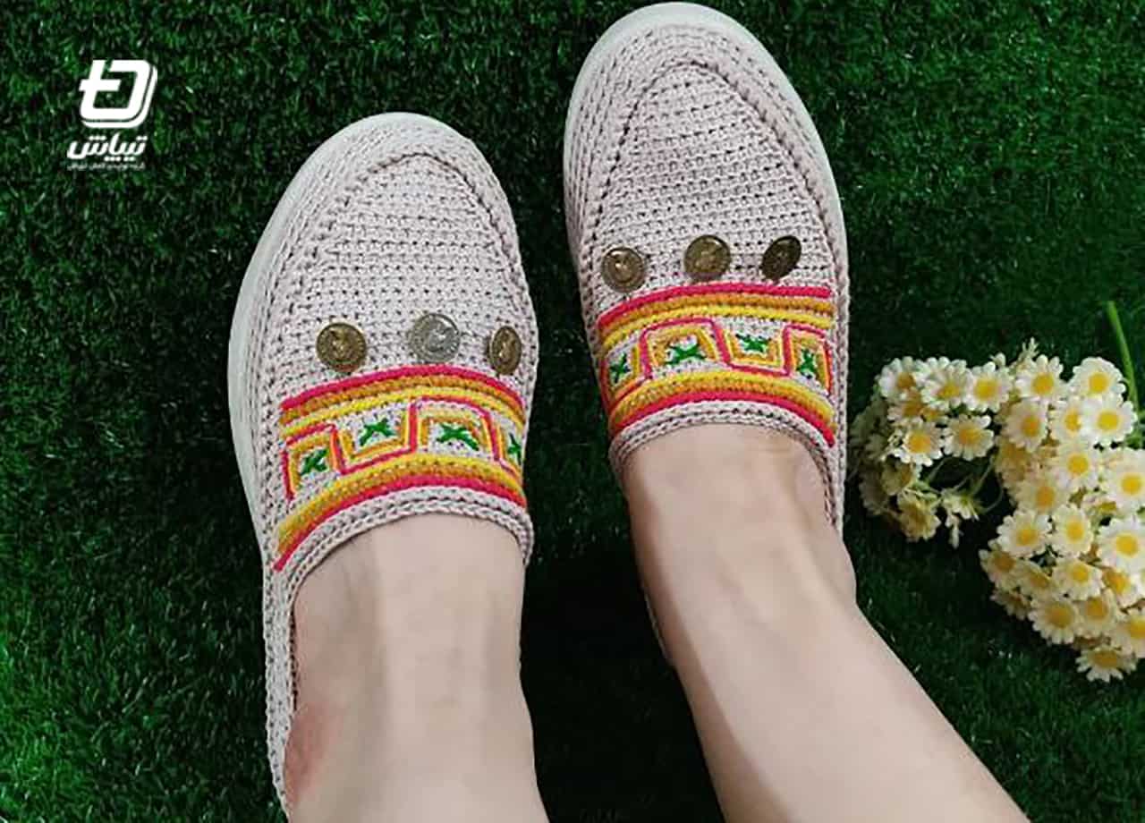 فروش عمده کفش گیوه زنانه و مردانه رنگی تهران