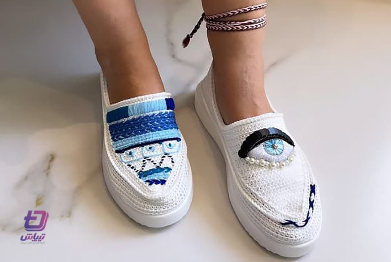 فروش عمده کفش گیوه زنانه و مردانه رنگی تهران